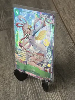 One Piece TCG English OP13-023 Uta Alt Art Parallel - Image 3