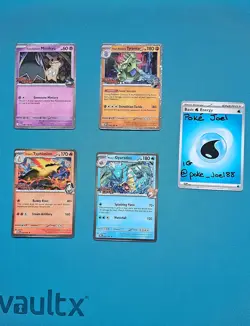 Pokemon TCG - Destined Rivals Prerelease Promo set stamped all 4 cards - Image 3