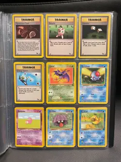 NEAR MINT - Jungle and Fossil Set 1999 WOTC Pokemon Cards Bundle No Duplicates - Image 1