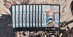 One Piece TCG Don Plaset X10 Vivi Op04 Holo Don Card English - Image 1