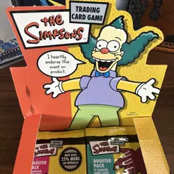 The Simpsons Trading Card Game Booster Pack Lot Of 28 Wizards of The Coast New - Image 4
