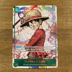 One Piece Card Game Monkey D. Luffy OP13-118 Alternate Art English - Image 1
