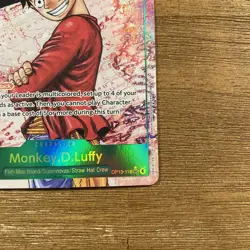 One Piece Card Game Monkey D. Luffy OP13-118 Alternate Art English - Image 2