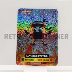 LAMINCARD ITALIAN BRAINROT DIRAMIX Cards 2025 - HOLO 144 Cappuccino Assassino - Image 1