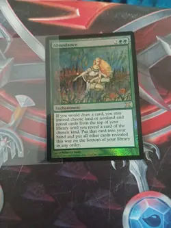 MTG Abundance Tenth Edition Card #249 VF Foil - Image 1