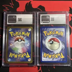 CGC 8.5 Graded Card Lot RADIANT CHARIZARD & DARK KADABRA - Image 4