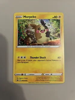 Pokemon MORPEKO 25th Anniversary General Mills SWSH012 HOLO Promo Card - Image 1