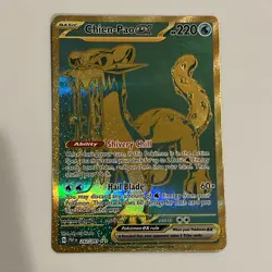 Chien-Pao ex 242/091 SV: Paldean Fates Holo Full Art Hyper Rare Pokemon Card - Image 1