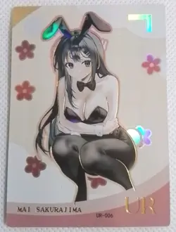 Mai Sakurajima UR UR-006 Goddess of Power Goddess Story Anime Collectible Card - Image 1