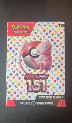Pokemon TCG 151 Scarlet and Violet Booster Bundle Trading Cards Set - 6 Packs 820650853210 - Image 1