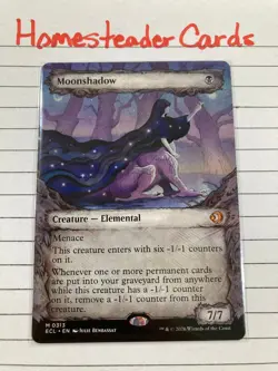 Moonshadow (Showcase) Lorwyn Eclipsed Regular ECL #0313 MTG Magic - Image 1