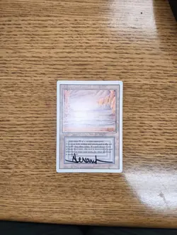 1x Underground Sea (Revised) MTG signed by Rob Alexander - Image 3