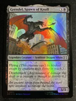 Grendel, Spawn of Knull Marvel's Spider-Man Magic The Gathering Foil - Image 1