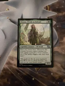 MTG J25 Dionus, Elvish Archdruid Anime NM - Image 1
