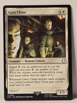 Gary Clone, From Fallout, Magic the Gathering, MTG, U0016 - Image 1