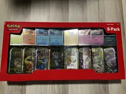 2x ✅Pokemon Prismatic Evolutions Costco 8 Mini-Tin Bundle w/Promo ✅ SEALED - Image 2