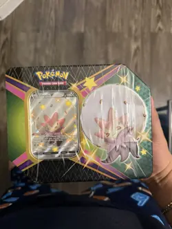 Pokemon TCG Shining Fates Tin Eldegoss V - Factory Sealed - 6 Booster Packs 728192527081 - Image 1