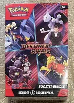Pokemon Scarlet & Violet Destined Rivals Booster Bundle Box - Sealed - Image 1