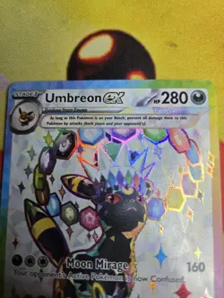 Pokemon Umbreon EX Prismatic Evolutions Premium Figure Collection 176 - Image 5