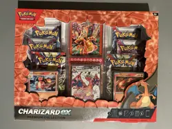 Pokemon TCG: Charizard ex Premium Collection Box - 6 Packs 820650873232 - Image 1