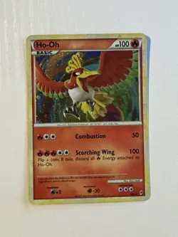 Pokemon TCG Ho-Oh 9/95 Call of Legends Holo Rare LP - Image 1