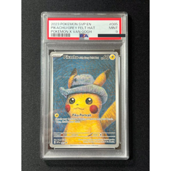 [PSA 9] Pikachu With Grey Felt Hat Van Gogh Museum Pokemon SVPEN 085 PROMO - Image 2