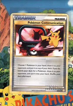 Pokemon TCG Pokemon Communication 98/123 HeartGold SoulSilver Non-Holo NM - Image 1