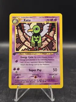Pokemon TCG Xatu 52/75 1st Edition Neo Discovery Regular Uncommon NM - Image 1