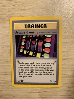 Pokemon TCG - Arcade Game - 1st Edition - 83/111 Neo Genesis - 2000 - Image 1