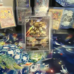 ✨ MINT ✨ Mega Evolution Pokemon Center STAMPED Black Star Promo Alakazam 009 - Image 1