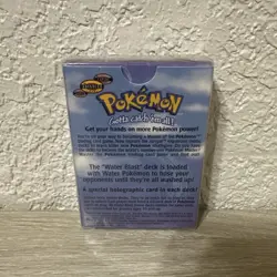 Sealed WOTC 1999 Pokemon Water Blast Theme Deck - Image 2