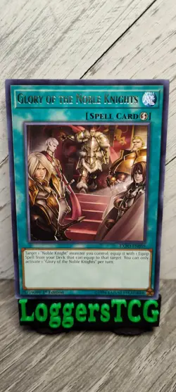 Yu-Gi-Oh! Glory Of The Noble Knights / EXFO-EN059 1st Edition NM - Image 1