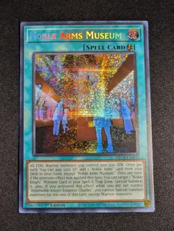 Yugioh - Noble Arms Museum MP24-EN102 1st Edition Prismatic Secret Rare NM - Image 1