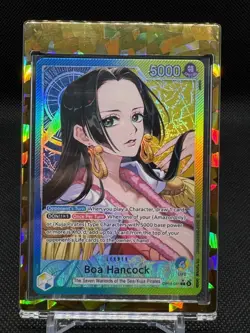 Boa Hancock OP14-041 Alternate Art Leader - One Piece The Azure Sea's - Image 1