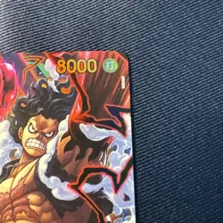 Monkey D. Luffy Alt Art OP11-118 SEC A Fist of Divine Speed ONE PIECE Japanese - Image 3