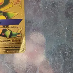 Gold - Pikachu Mega Rayquaza - Pokemon - Fan Art Card - Image 3