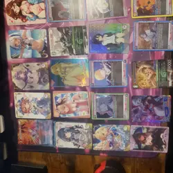 Waifu, hunter x hunter, Final Fantasy, Demon Slayer, Union Arena Cards Lot Of 44 - Image 2
