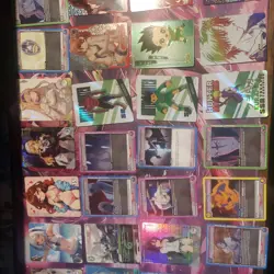 Waifu, hunter x hunter, Final Fantasy, Demon Slayer, Union Arena Cards Lot Of 44 - Image 3