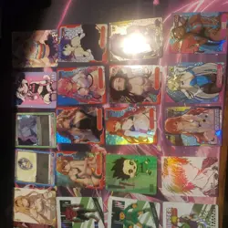 Waifu, hunter x hunter, Final Fantasy, Demon Slayer, Union Arena Cards Lot Of 44 - Image 4