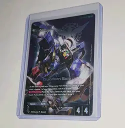Bandai Gundam Exia ST07-001 LR+ Unit Card Gundam TCG ST07 English - Image 1