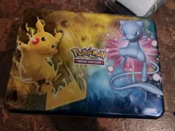 Pokemon Card Lot Pins Coins Card Sleeves Lunchbox Mew Pikachu Gardevoir - Image 3