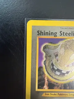 Pokemon TCG Shining Steelix Card Neo Destiny Series 112/105 LP- - Image 5