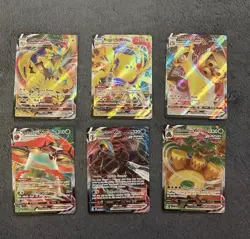 Pokemon TCG Sword & Shield Era VMAX 6 Card Mixed Lot - Image 1
