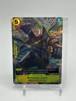 Roronoa Zoro (Illustration Box Vol.3) OP07-113 One Piece Promotion Cards Foil - Image 1