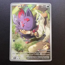 Pokemon TCG - SV Promo Cards - Promo N's Zorua 189 Pokemon Center - Image 1
