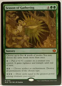 Season of Gathering - Bloomburrow - Magic The Gathering NM/Mint Card - Image 1