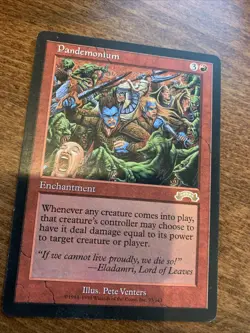 Pandemonium Exodus Red Rare MAGIC THE GATHERING MTG CARD - Image 3