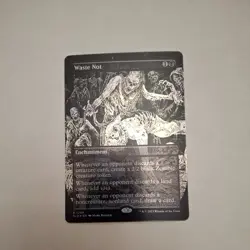 MTG 2023 Waste Not Enchantment #R 1299 Secret Lair Drop Series Foil English-NM/M - Image 1