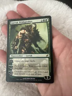 MTG Magic The Gathering Card Garruk Wildspeaker Lorwyn Regular 213/301 - Image 3