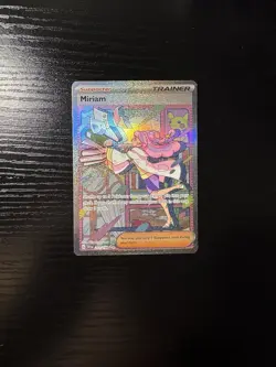 Miriam Full Art Trainer Pokemon TCG Card 251/198 Special Illustration Rare - Image 1